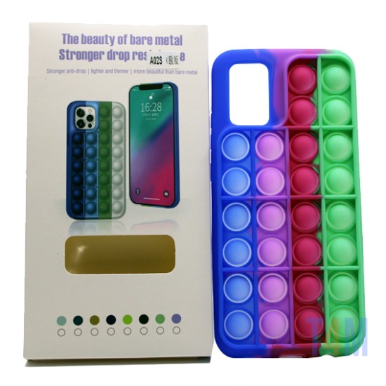 CAPA DE SILICONE POP-IT PARA SAMSUNG GALAXY A025/A02S 2020